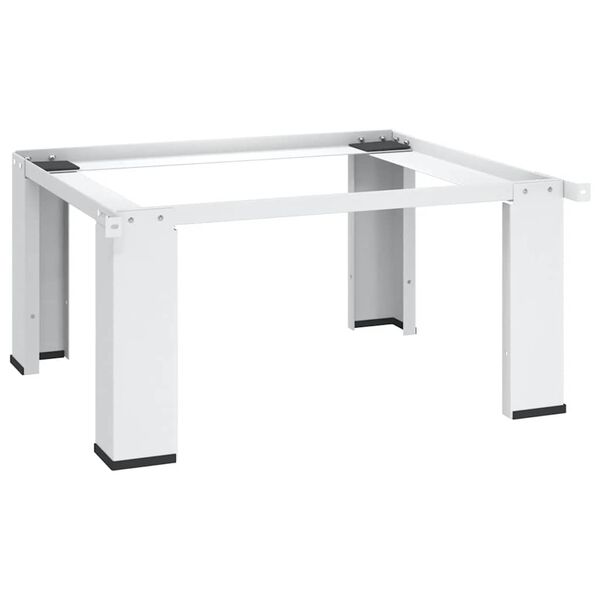 vidaXL قاعدة غسالة لون أبيض