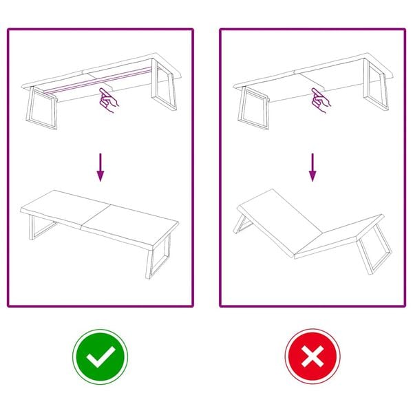 vidaXL رف حائط لون بني فاتح 160*60*(2-4) سم خشب بلوط صلب معالج