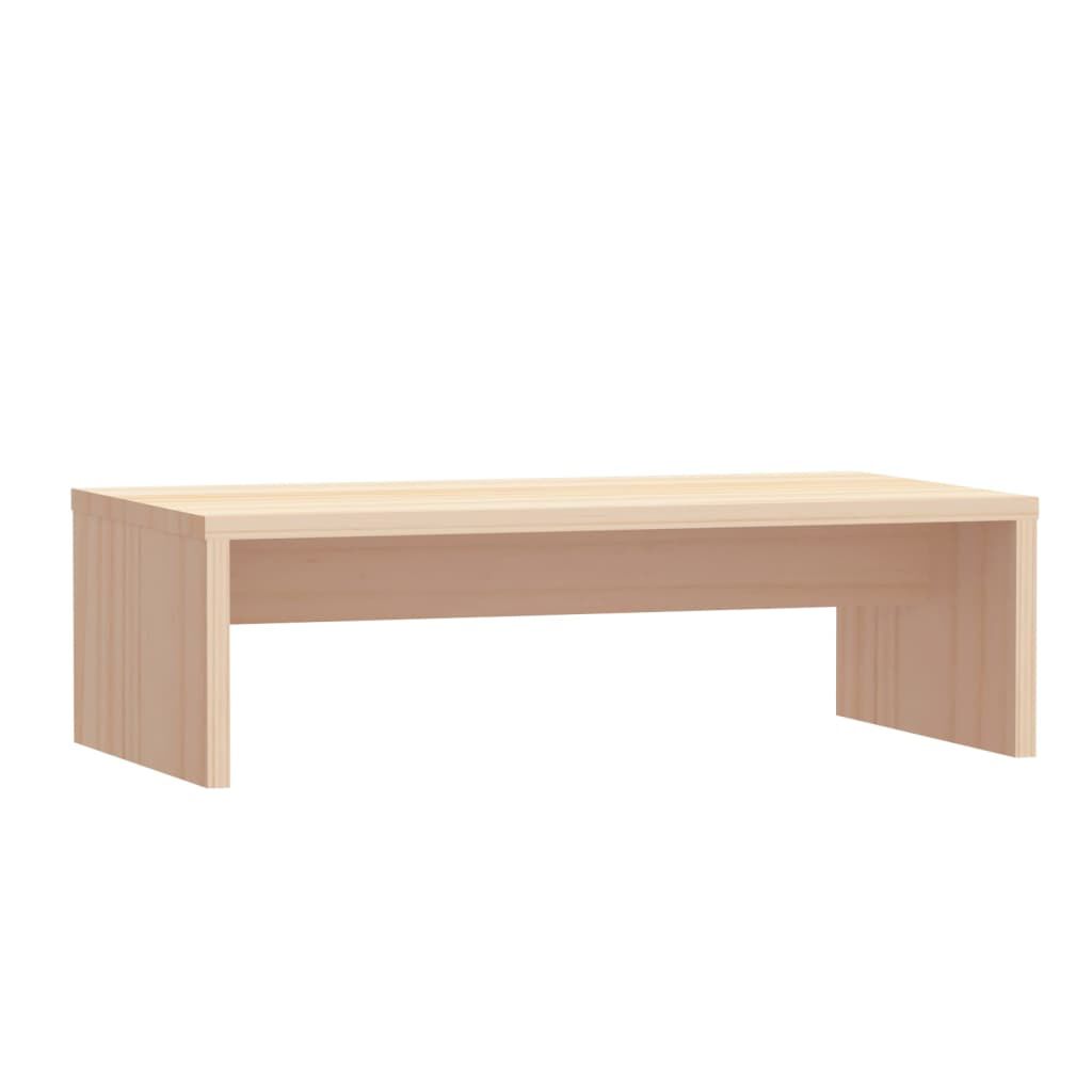 vidaXL حامل شاشة 15x27x50 سم خشب صنوبر صلب