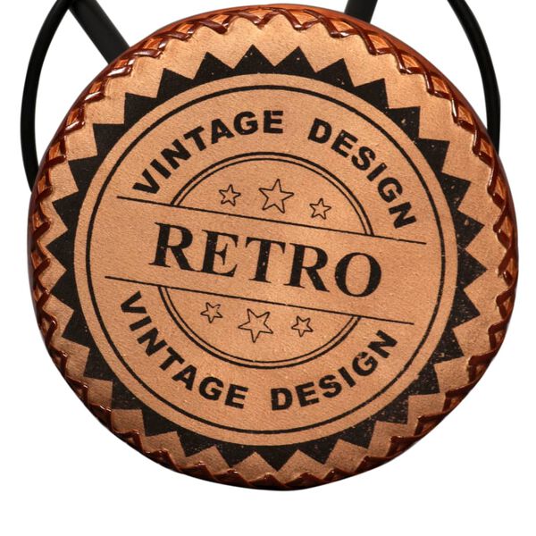 vidaXL طقم بار 3 قطع خشب مستصلح صلب وجلد طبيعي وقماش