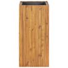 vidaXL حوض حديقة مرتفع 43.5×43.5×90 سم خشب أكاسيا صلب
