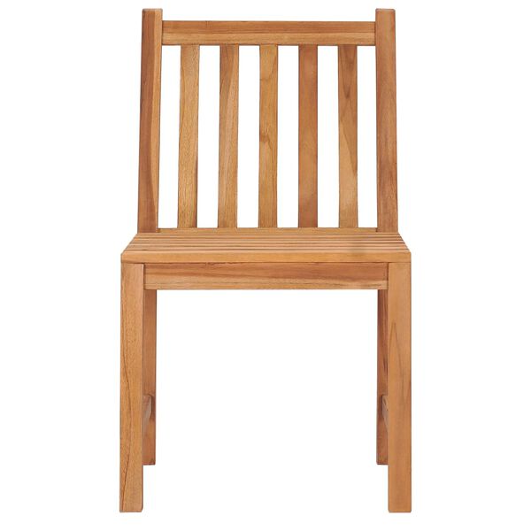 vidaXL عدد 7 قطع طقم سفرة حديقة خشب ساج صلب