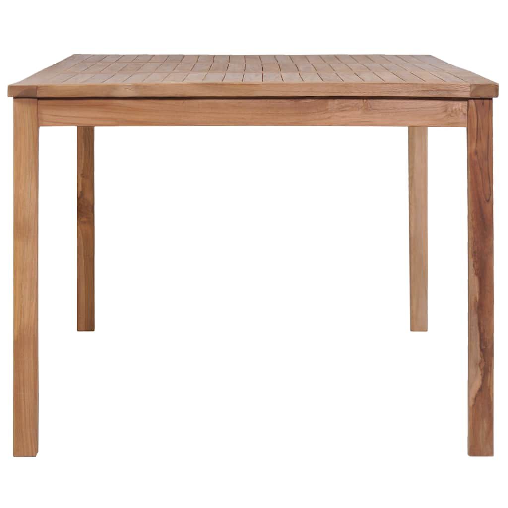 vidaXL طاولة حديقة 200×100×77 سم خشب ساج صلب