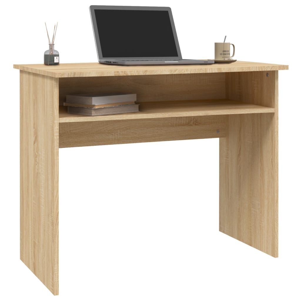 vidaXL مكتب سونوما أوك 90×50×74 سم خشب صناعي