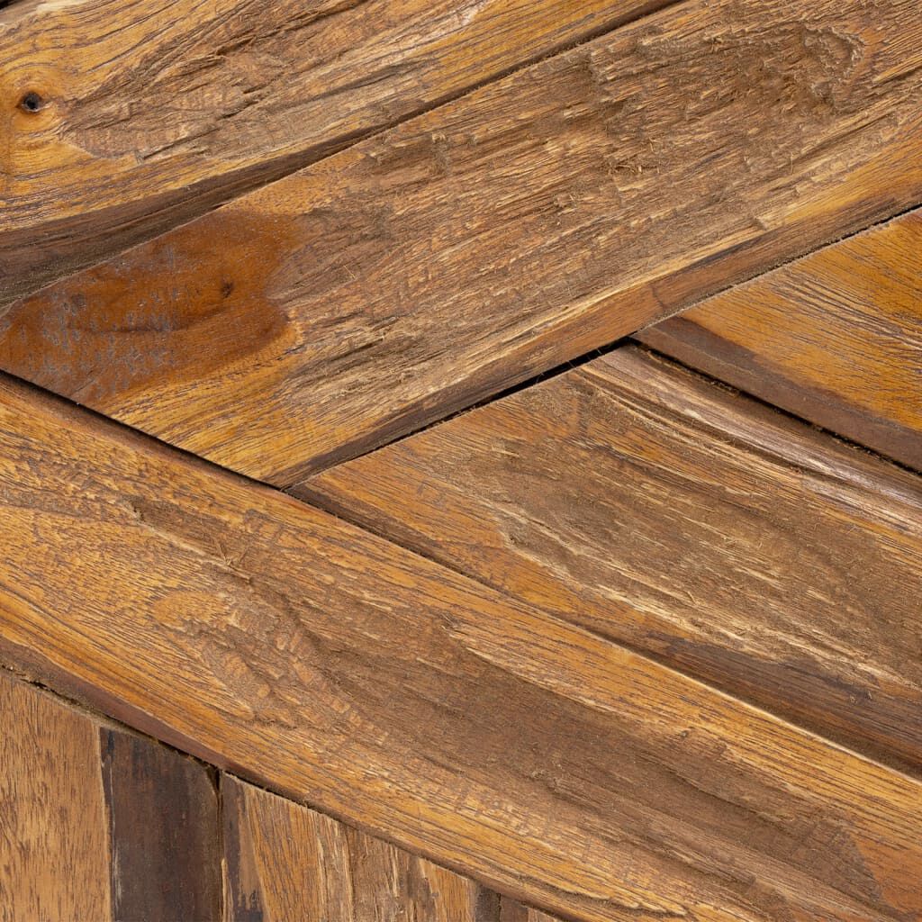 vidaXL حامل تلفزيون 110×60×38 سم خشب ساج صلب