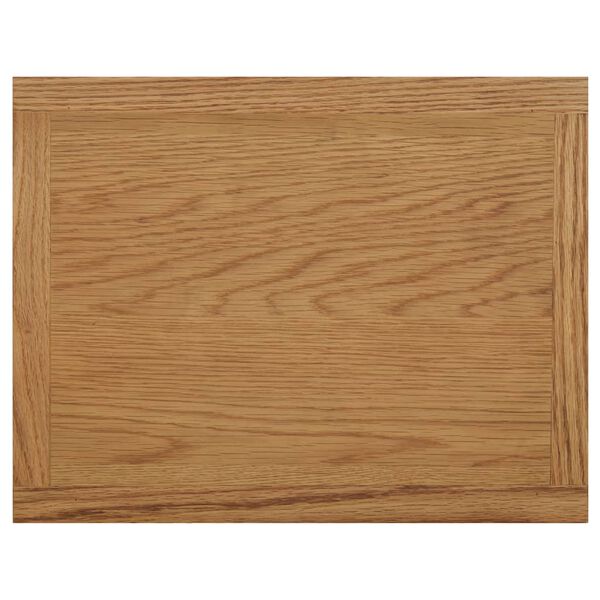 vidaXL طاولة مجلات 45×35×55 سم خشب بلوط صلب