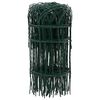 سياج حديقة حديد مطلي بمسحوق 0.4x25 م vidaXL