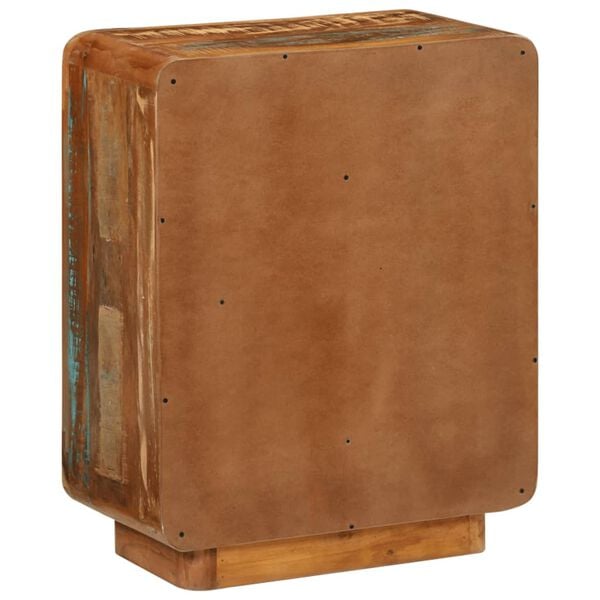 vidaXL خزانة جانبية بـ 3 أدراج 55×30×70 سم خشب مستصلح صلب