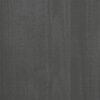 vidaXL مكتب رمادي داكن 113×50×75 سم خشب صنوبر صلب