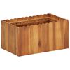 vidaXL حوض حديقة مرتفع 50&times;30&times;25 سم خشب أكاسيا صلب