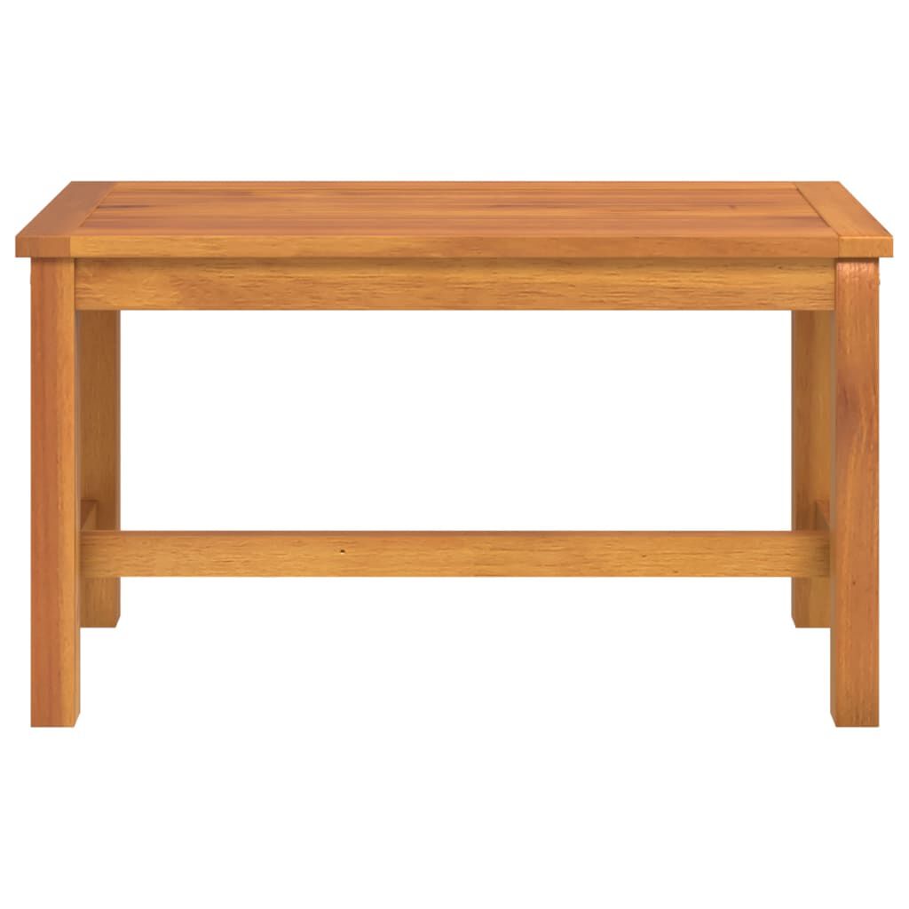 vidaXL مقعد طويل للحديقة 45x35x80 سم خشب أكاسيا صلب