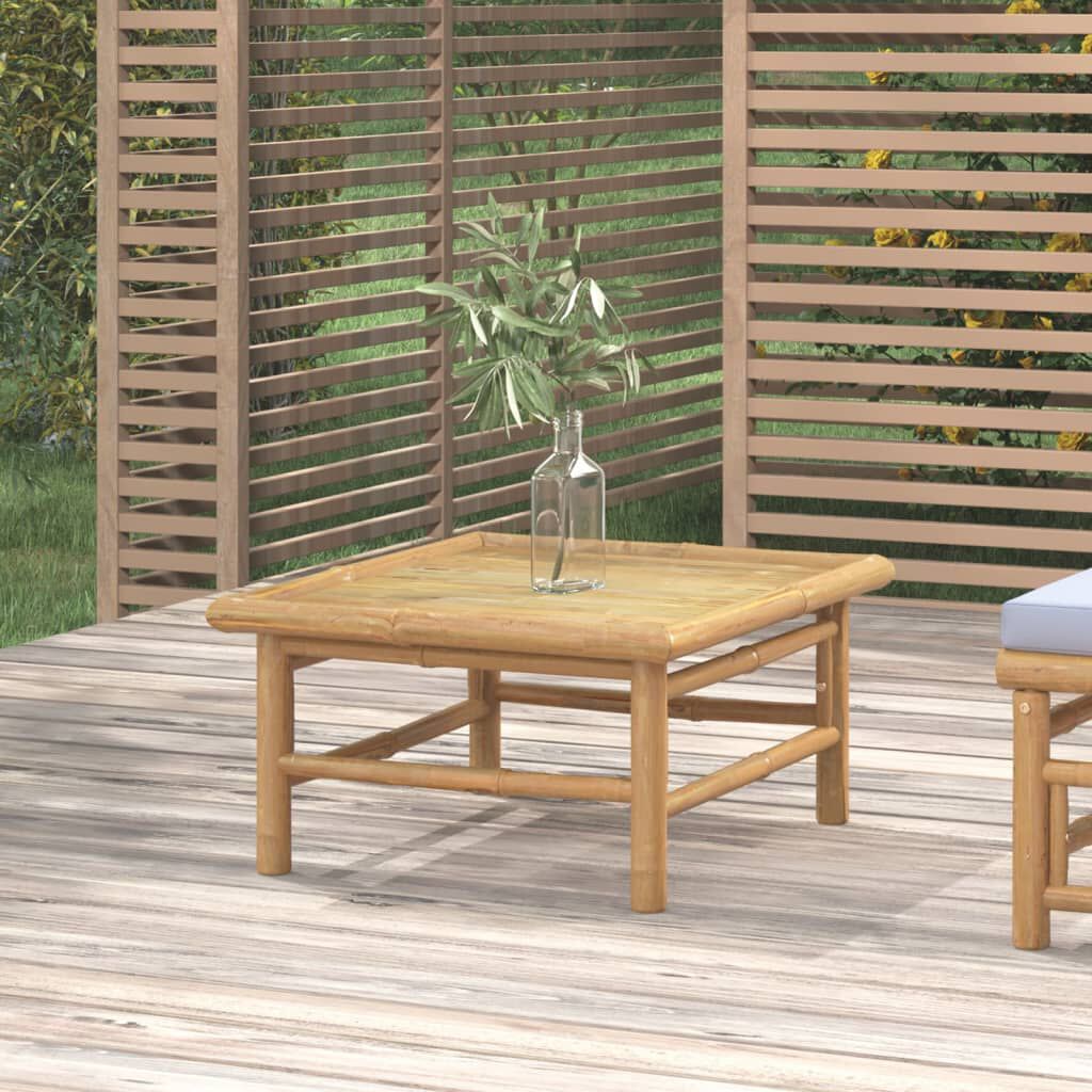 vidaXL طاولة حديقة 30x65x55 سم خيزران