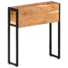 vidaXL حوض زرع 60&times;20&times;68 سم خشب أكاسيا صلب