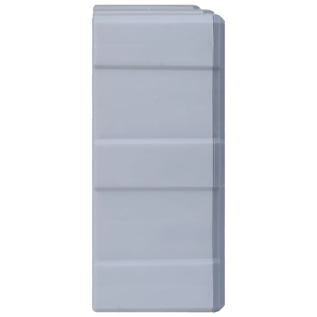vidaXL منظم متعدد الأدراج مع 40 درجًا 52×16×37.5 سم