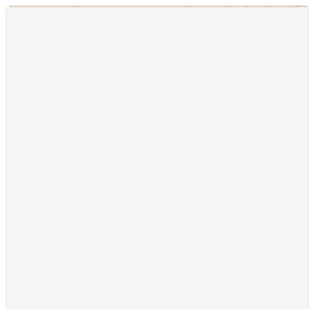 vidaXL خزانة حمام لون أبيض 30×30×183.5 سم خشب صناعي