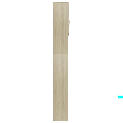 vidaXL خزانة غسالة سونوما أوك 64×25.5×190 سم خشب صناعي