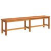 vidaXL مقعد طويل للحديقة 45x35x180 سم خشب أكاسيا صلب