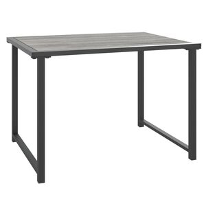 vidaXL طاولة حديقة أنثراسيت 55&times;40&times;37 سم فولاذ