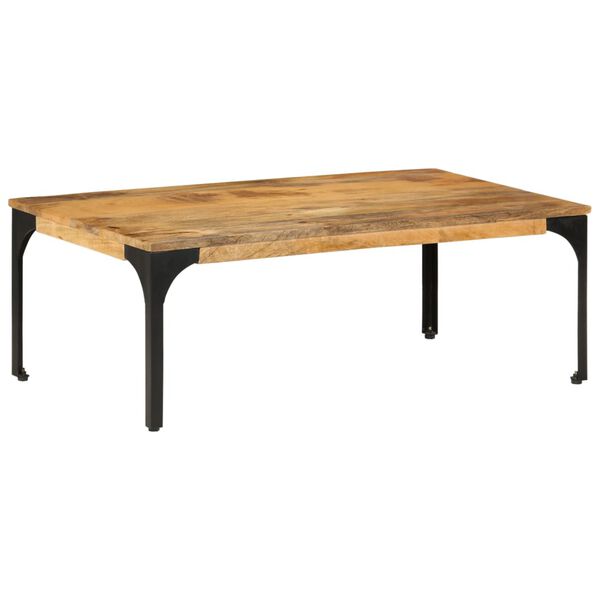 vidaXL طاولة قهوة 100×55×35 سم خشب مانجو صلب