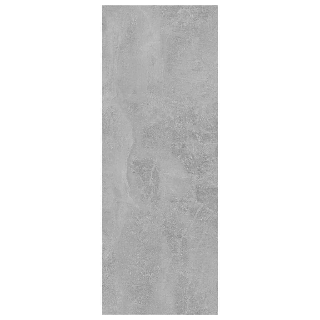 vidaXL طاولة قهوة رمادي أسمنتي 78×30×80 سم خشب صناعي