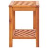 vidaXL طاولة جانبية خشب أكاسيا صلب 45×33×45 سم