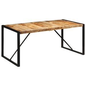 vidaXL طاولة طعام 180&times;90&times;75 سم خشب مانجو صلب