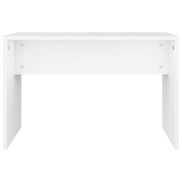 vidaXL كرسي تسريحة أبيض 70×35×45 سم خشب صناعي