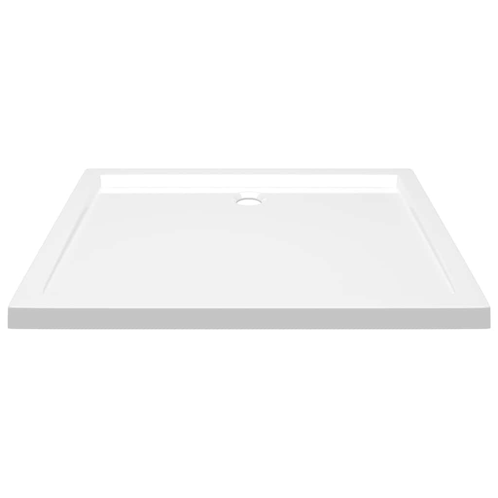 vidaXL قاعدة دش ABS مستطيلة 70×90 سم