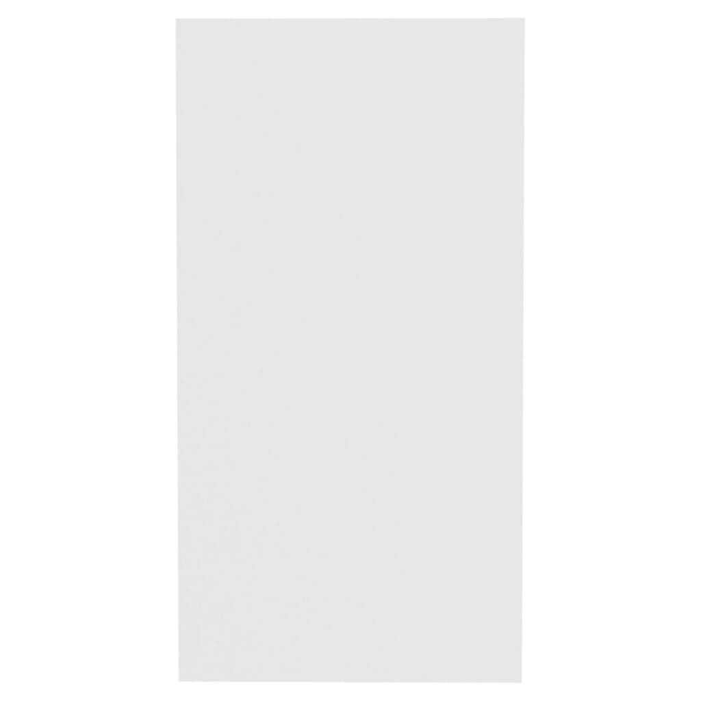 vidaXL طاولة جانبية أبيض 50×26×50 سم خشب صناعي