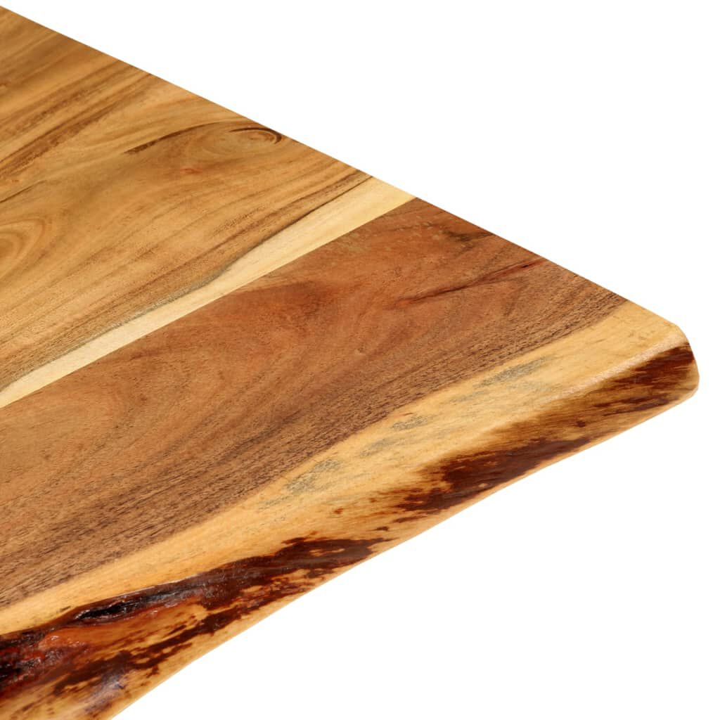 vidaXL سطح حوض غسيل الحمام خشب أكاسيا صلب 100×55×2.5 سم