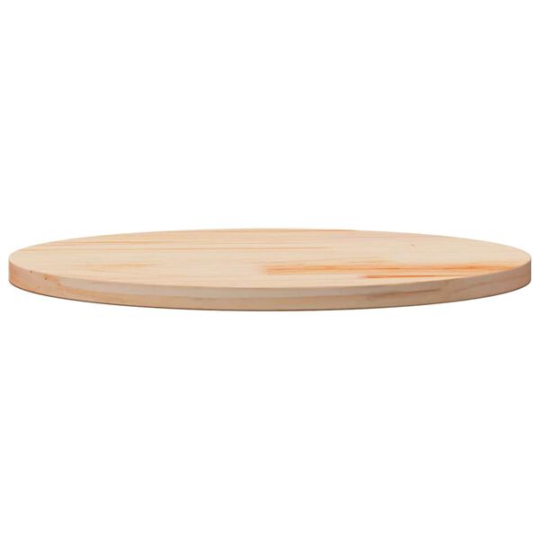 vidaXL سطح طاولة قطر 2,5x40 سم خشب صنوبر صلب