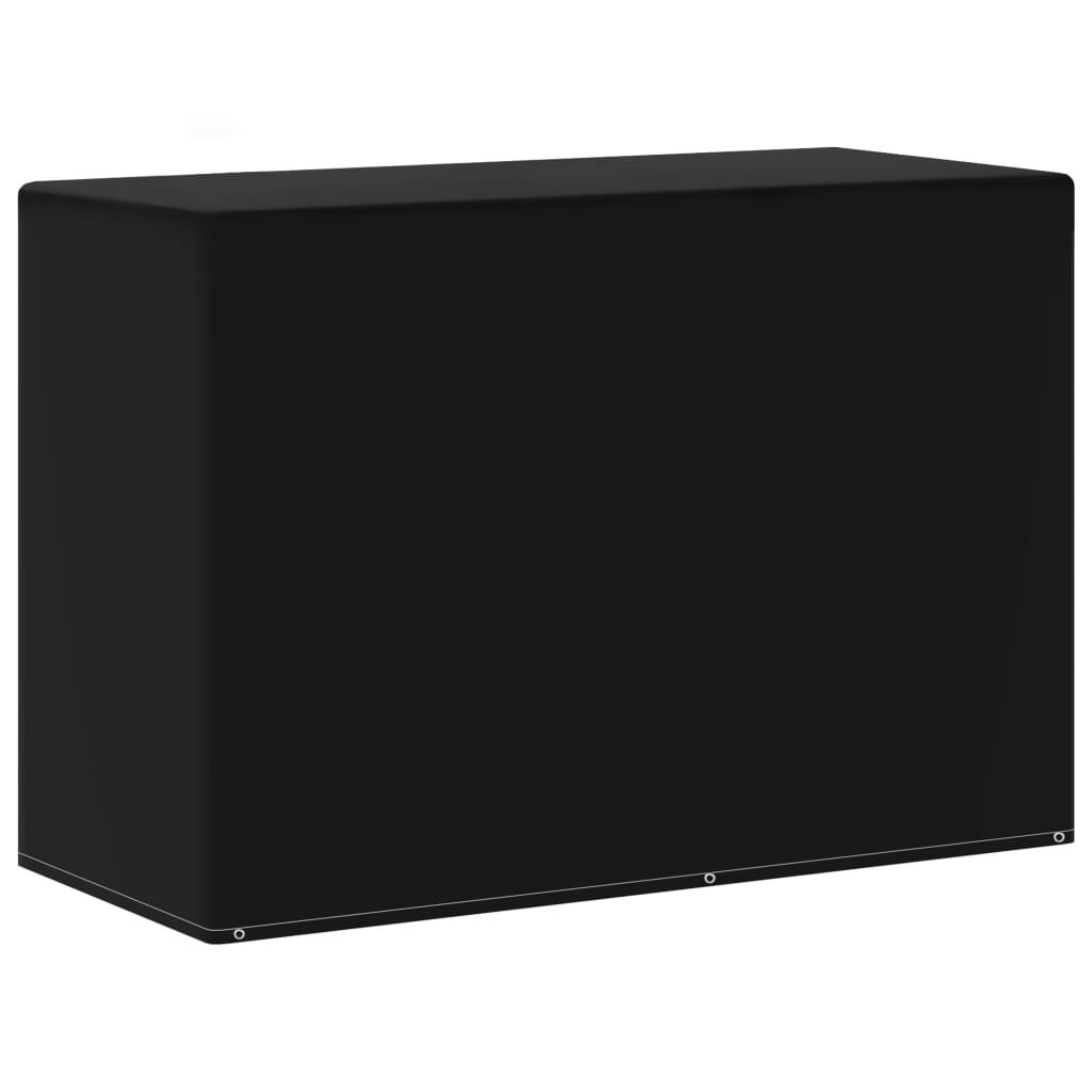 vidaXL غطاء أثاث حديقة بـ 6 فتحات تثبيت لشواية الغاز 125x80x180 سم