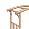 vidaXL قوس ورد خيزران 118×40×187 سم