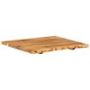 vidaXL سطح حوض حمام خشب أكاسيا صلب 58×55×2.5 سم