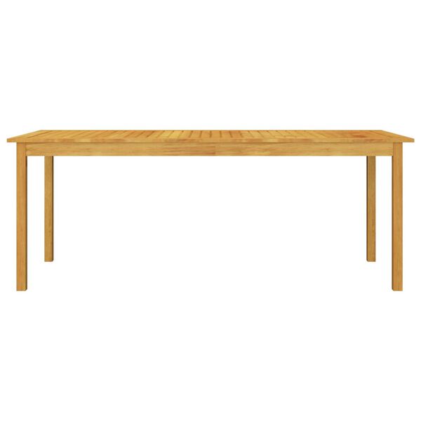 vidaXL طقم سفرة حديقة 7 قطع بولي روطان بني