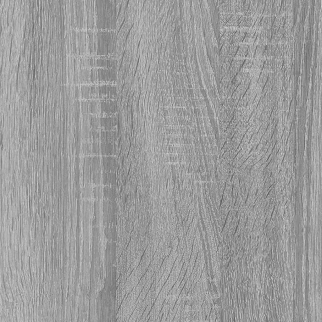 vidaXL خزانة مغسلة سونوما رمادي 60×38,5×48 سم خشب صناعي