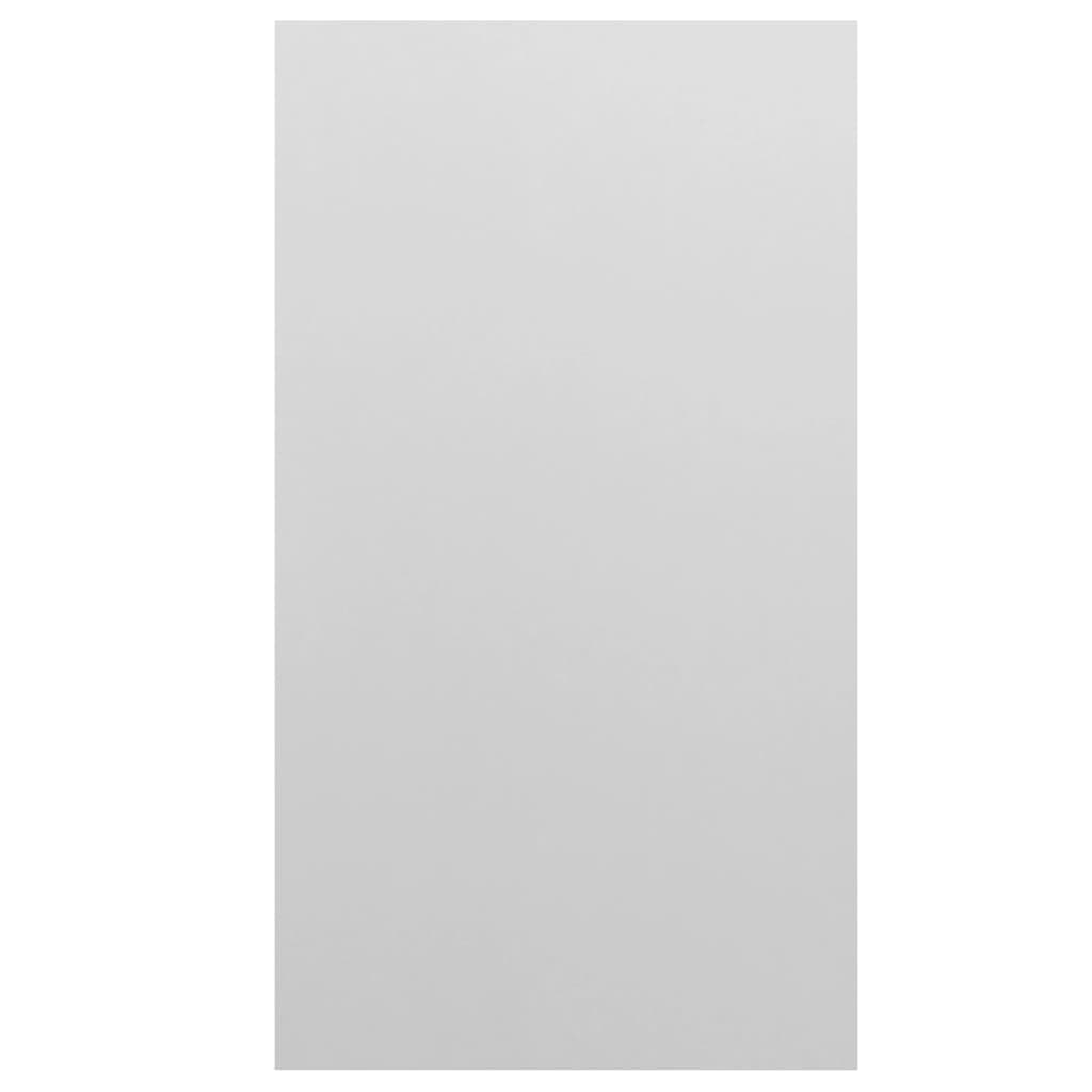 vidaXL خزانة كتب/خزانة جانبية لون أبيض 50×25×80 سم خشب صناعي