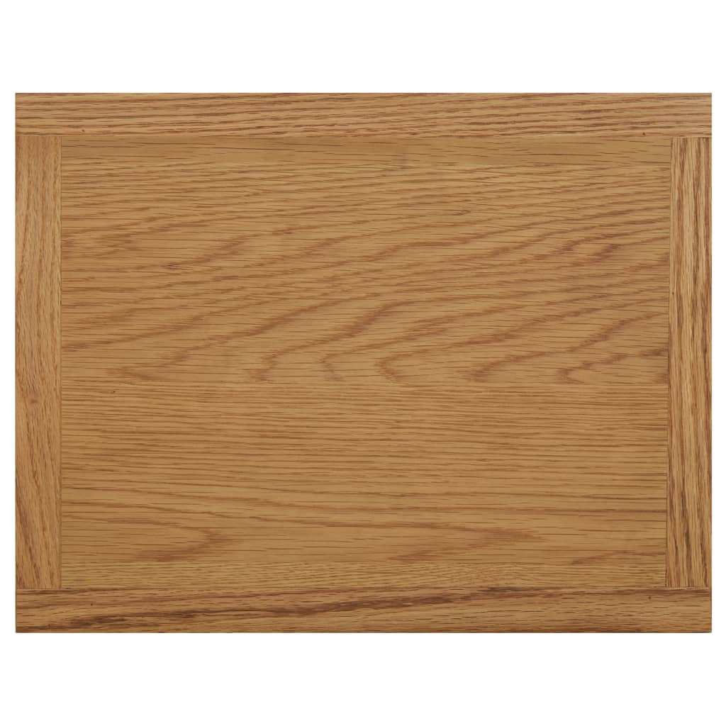 vidaXL طاولة مجلات 45×35×55 سم خشب بلوط صلب
