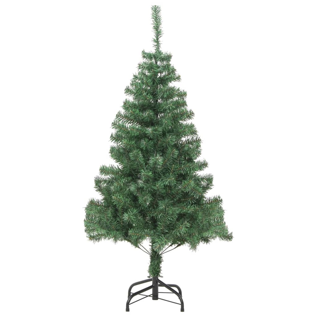 vidaXL شجرة كريسماس صناعية مع حامل 180 سم 564 غصن
