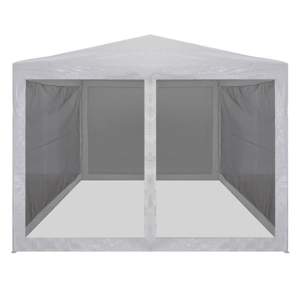 vidaXL خيمة حفلات مع 4 جدران جانبية شبكية 3×3 م (AU/US فقط)