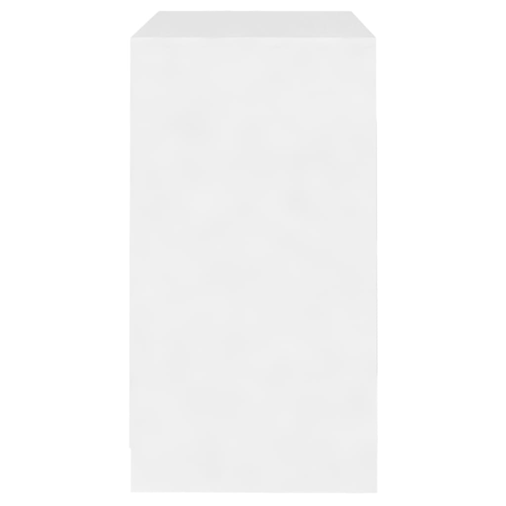 vidaXL خزانة جانبية أبيض 70×41×75 سم خشب صناعي