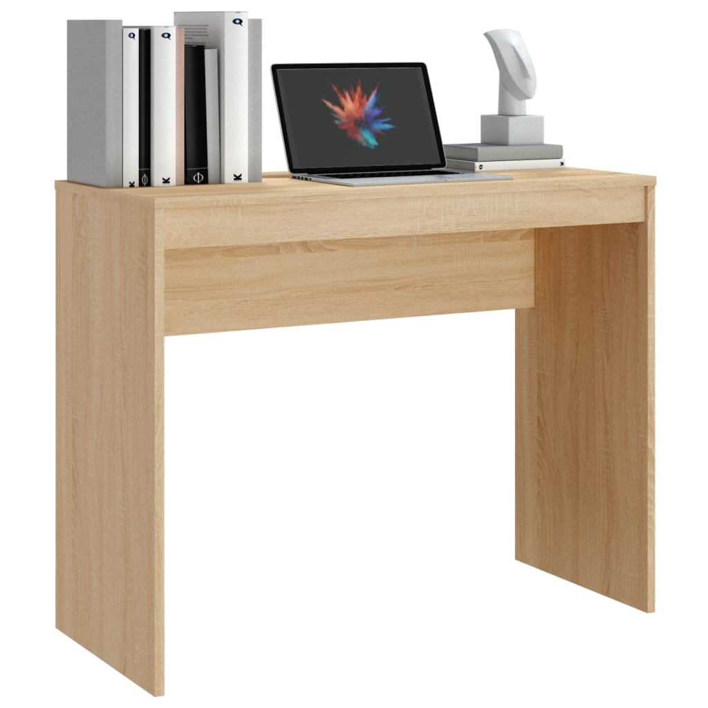 vidaXL مكتب سونوما اوك 90×40×72 سم خشب مضغوط