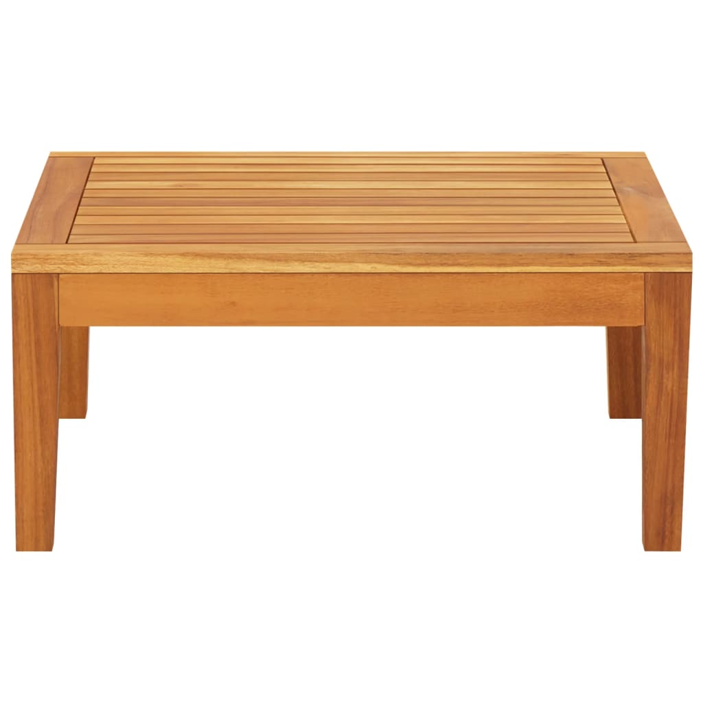 vidaXL طاولة حديقة 64×64×29 سم خشب أكاسيا صلب
